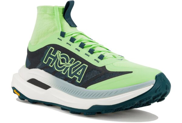 Hoka Tecton X 3 con piastra in carbonio con alette per la massima stabilità e di una suola Vibram® Megagrip per la massima trazione 1155112
