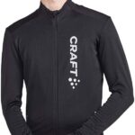 Craft Core Bike Subz - Maglietta a Maniche Lunghe, da Uomo, Colore: Nero/Argento, Taglia M