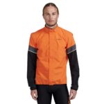 Craft Core Endur Hydro Jacket M - Crackle Black, Arancione,Nero, M
