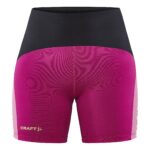 Craft PRO Hypervent-Collant Corti da Donna Leggings, Nero-roxo, M szczupły