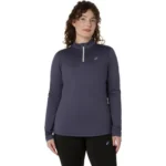 ASICS core LS 1/2 zip winter top W