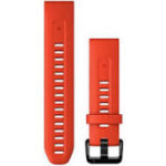 Garmin cinturino quickfit 22mm silicone rosso 010-13279-04