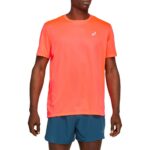 ASICS T-Shirt, Orange, L Men's