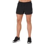 ASICS Silver Split Short Pantaloncini, Nero (Black 2011a008-001), XL Uomo