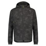 AGU Compact - Giacca impermeabile riflettente, da uomo, colore: nero, Nero (Black Slate), Large/X-Large