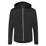 AGU GO Essential Giacca Antipioggia, Abbigliamento da pioggia per Bici Uomo e Donna, Idrorepellente e Antivento, Giacca da Ciclismo Riflettente, 100% Poliestere Riciclato, Unisex - Grigio - S