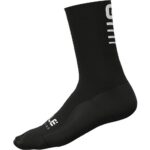 Alè calza termica 18cm nero/bianca L23064400